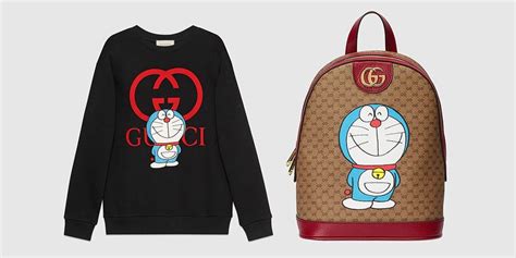 hypebae doraemon x gucci.